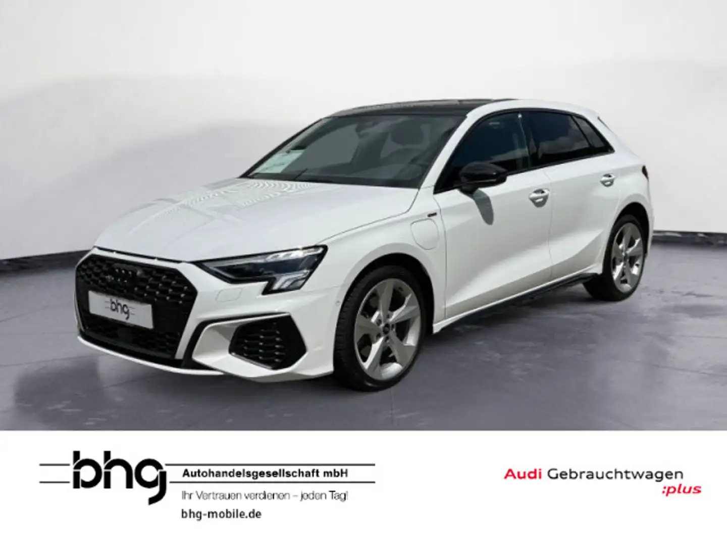 Audi A3 40 TFSIe Sportback S tronic S line Blanc - 1