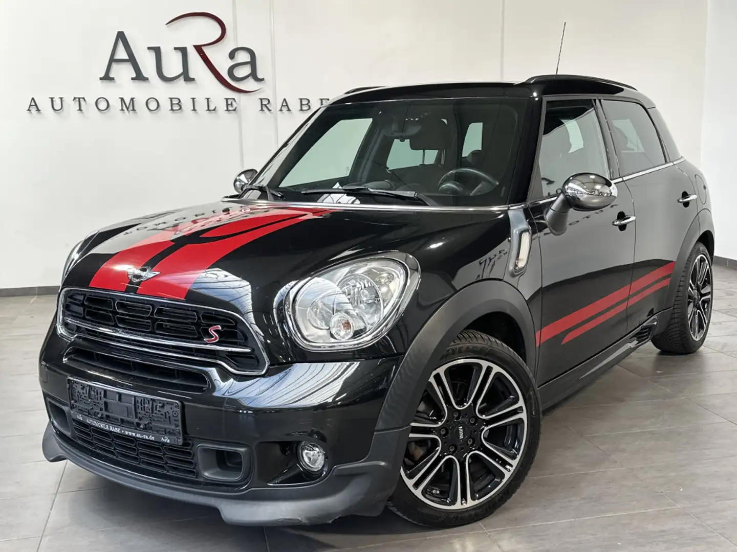 MINI Cooper S Countryman JCW NAV+GLASDACH+BLUETOOTH Fekete - 1