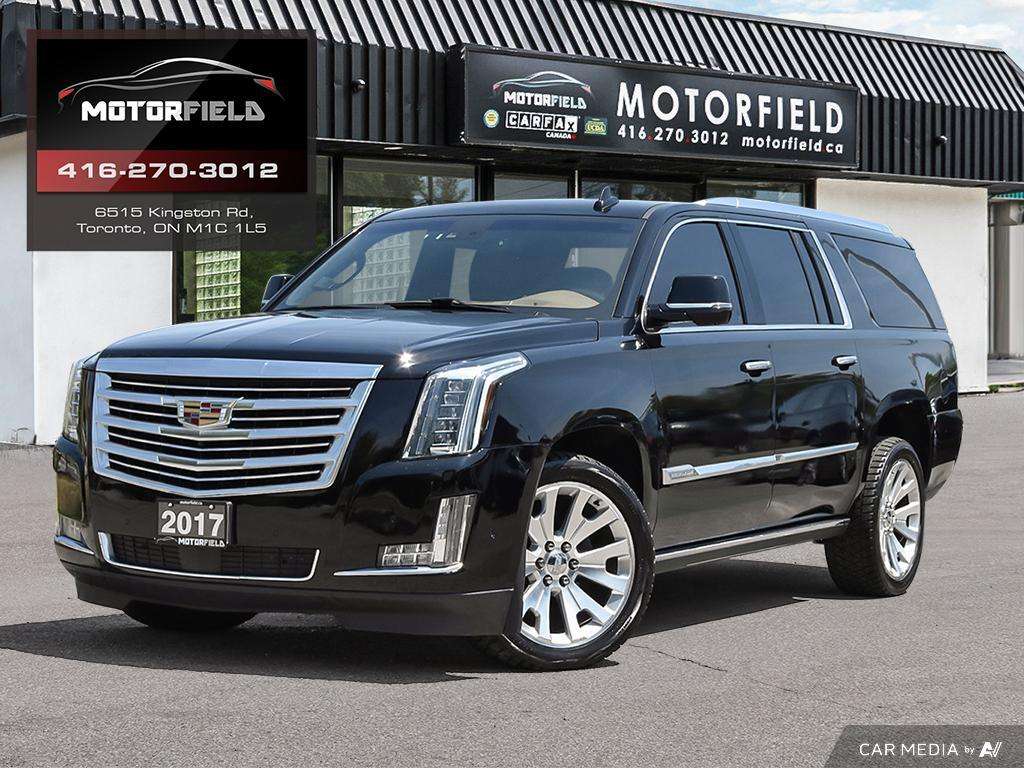 2017 Cadillac Escalade Platinum AWD *Massage Seats, DVD's, Loaded*