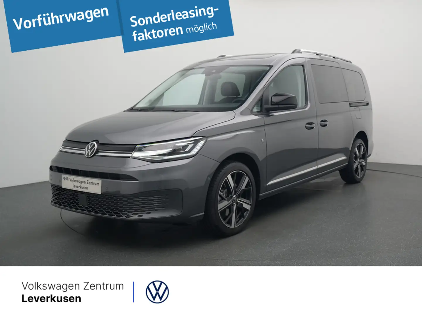 Volkswagen Caddy Maxi TDI DSG Style 7-SITZE STANDHZ AHK Gris - 1