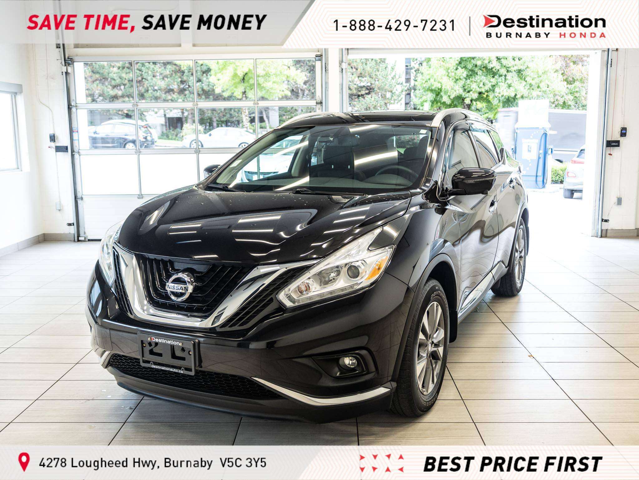Gray (MAGNETIC BLACK METALLIC) 2017 Nissan Murano SUV / Crossover All-Wheel Drive Automatic