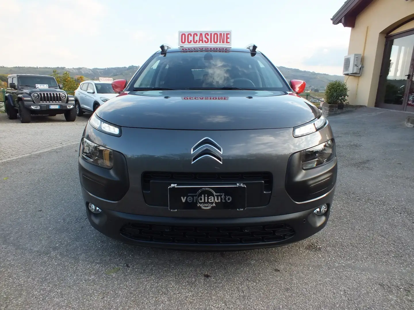 Citroen C4 Cactus BlueHDi 100 SHINE UNIPROPRIETARIO 59.000 KM! Grigio - 2