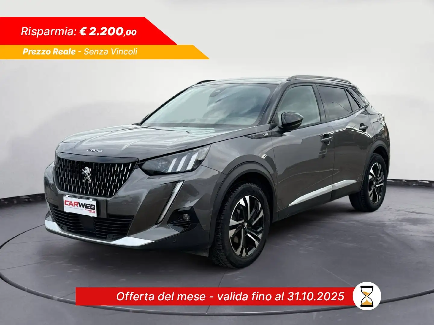 Peugeot 2008 1.2 puretech GT Pack Grau - 1