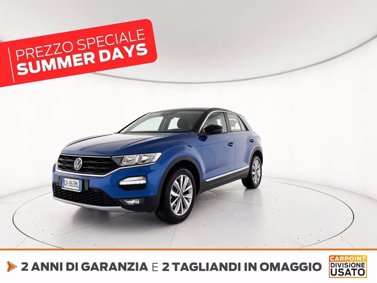 Volkswagen T-Roc 1.0 tsi style 110cv Azul - 1