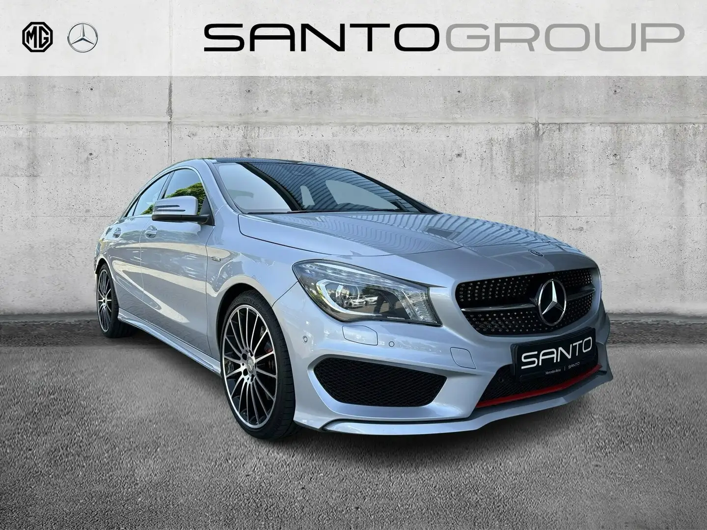 Mercedes-Benz CLA 250 CLA 250 Sport Coupé AMG Line NAVI PANO KAM SHZ Argent - 1