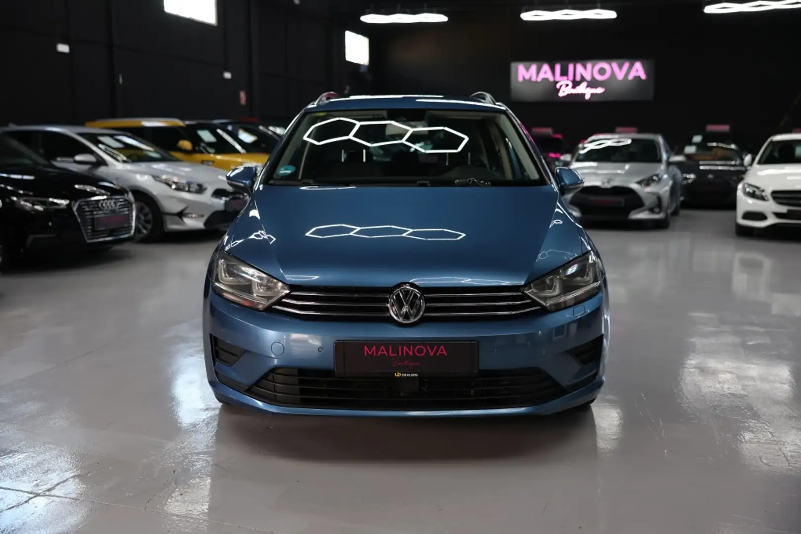 Volkswagen Golf Sportsvan 1.6TDI CR Business DSG Azul - 2