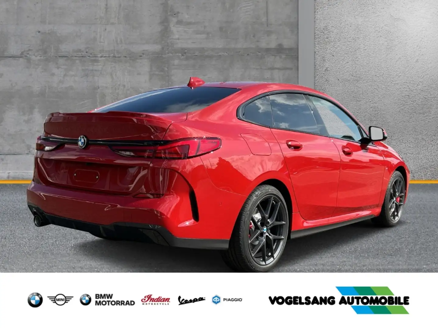 BMW 218 i Gran Coupe M Sport Rouge - 2