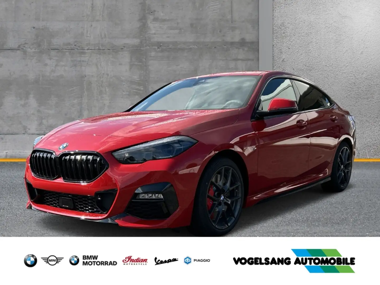 BMW 218 i Gran Coupe M Sport Rouge - 1