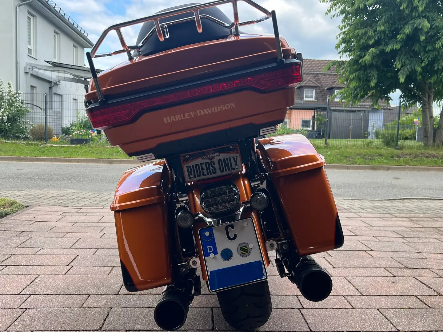 Harley-Davidson Ultra Limited Modell Rushmore Orange - 1