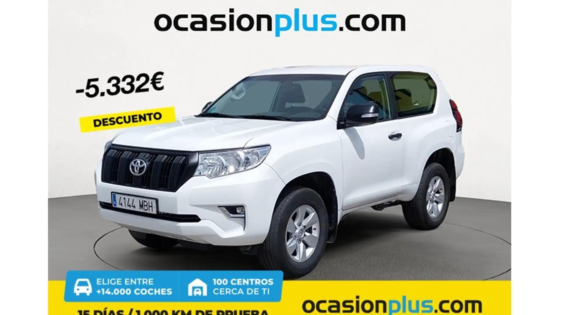 Toyota Land Cruiser D-4D GX Blanc - 1