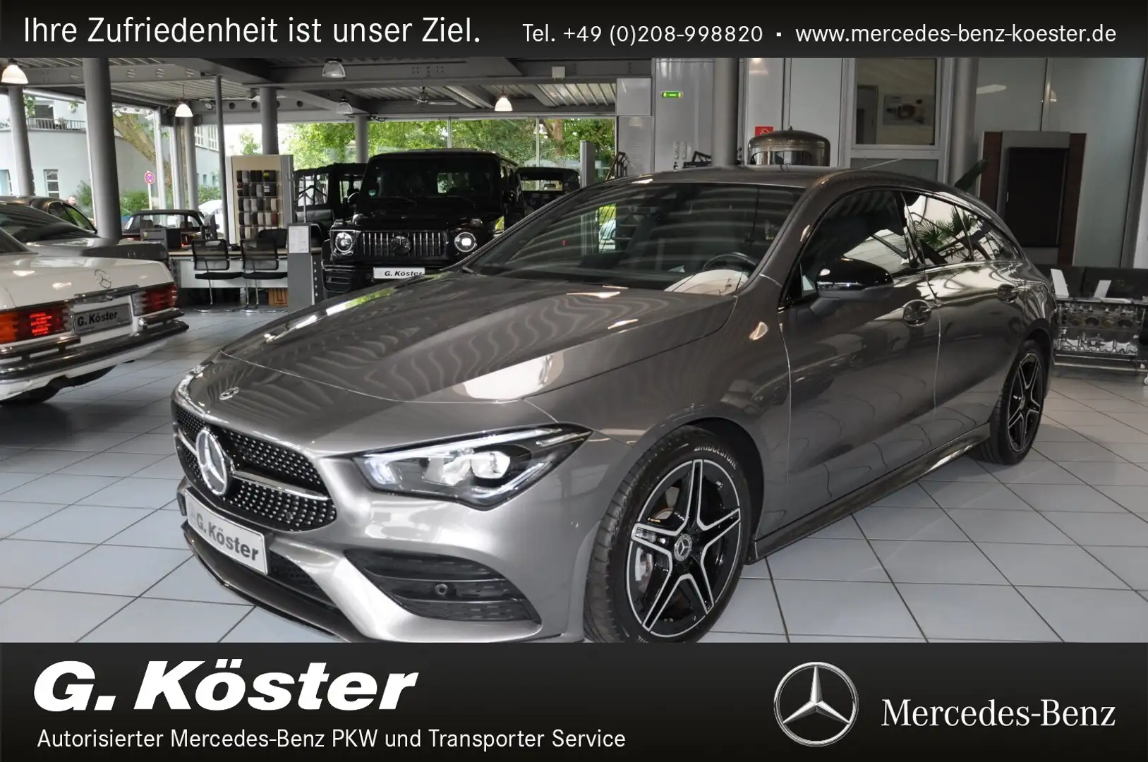 Mercedes-Benz CLA 200 CLA 200 SB AMG Line (EURO 6d) Navi/Autom./Klima Gri - 1