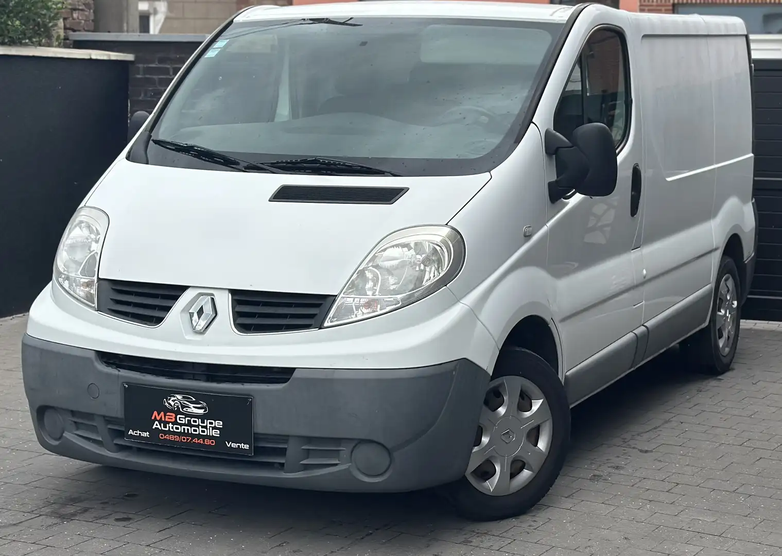 Renault Trafic 2.0 dCi L1H1 / 3 PLACES / AIRCO / FULL Blanc - 1