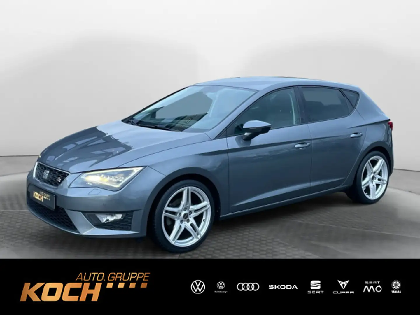 SEAT Leon FR 1.4 TSI PDC*SHZ*GRA*FullLink*Klima*Navi Grau - 1