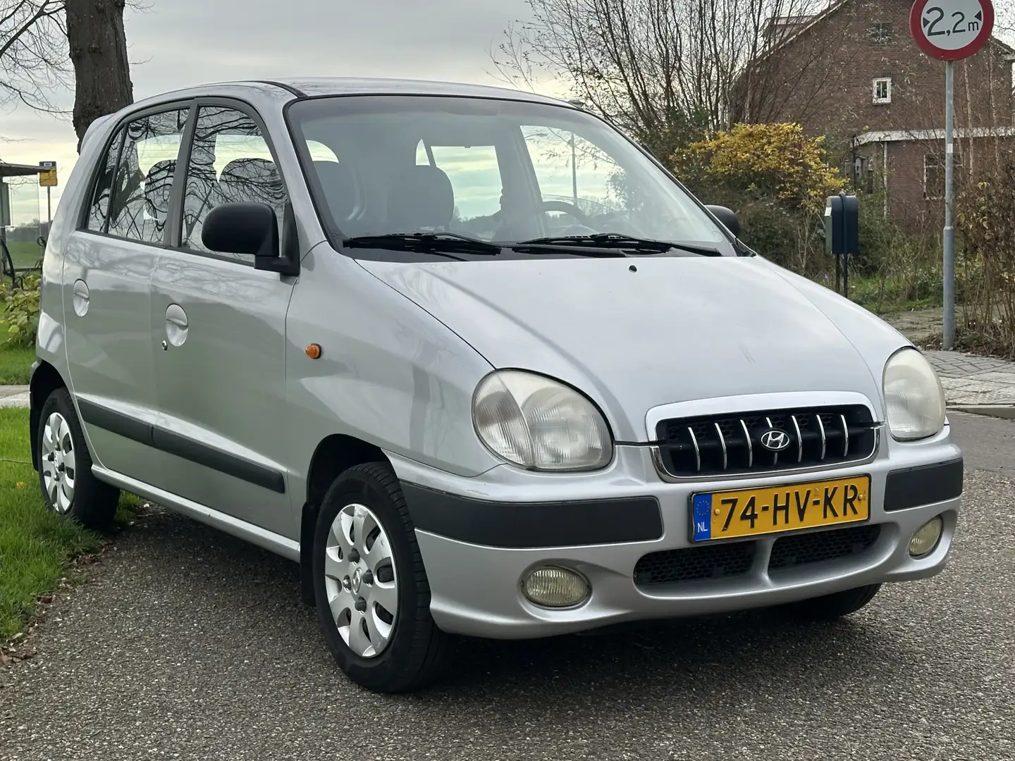 Hyundai Atos Spirit 1.0i SLX Automaat * NAP * boekjes Gri - 2