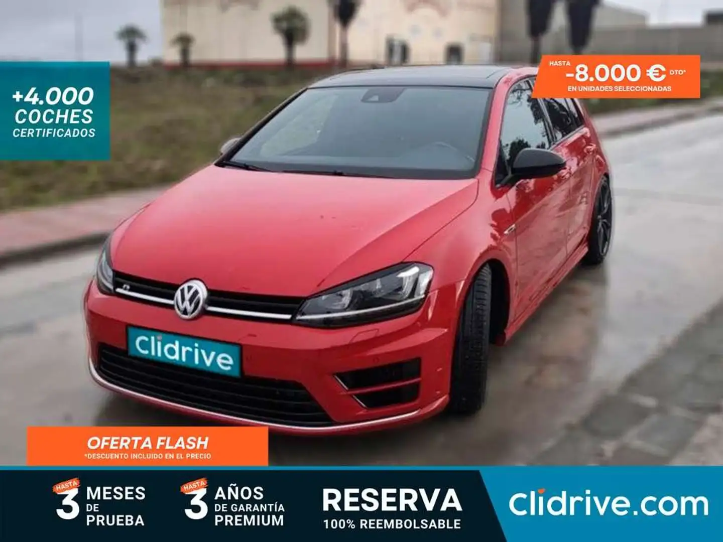 Volkswagen Golf R 2.0 TSI 300CV BMT 4Motion DSG Rojo - 1