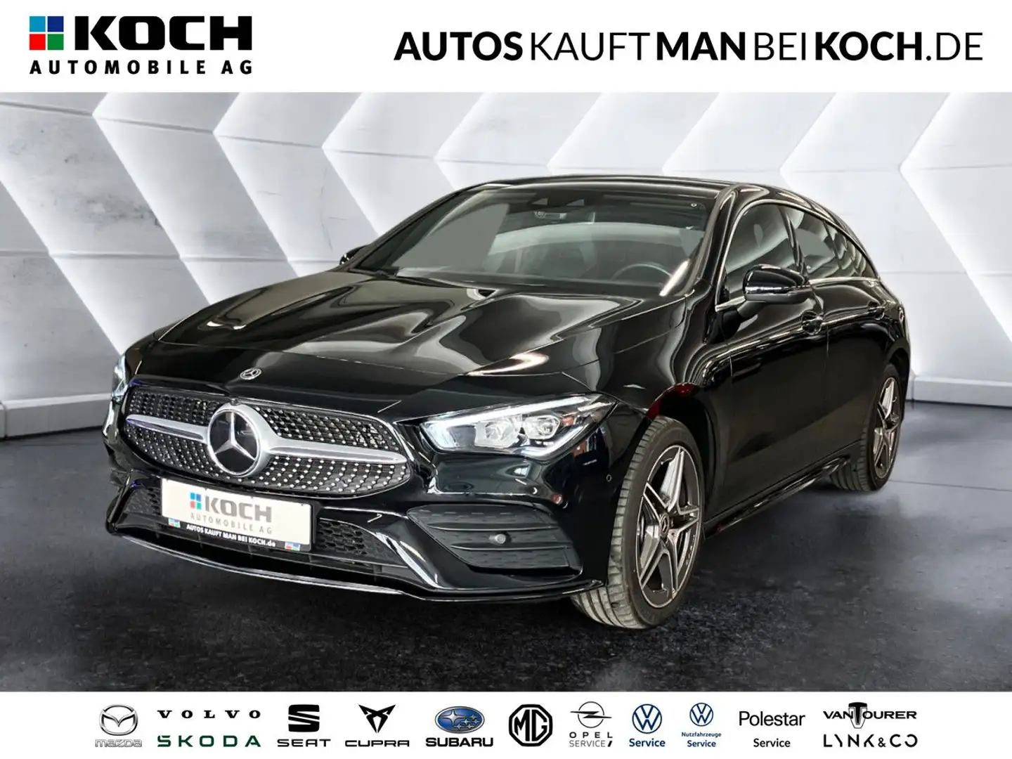Mercedes-Benz CLA 250 e Shooting Brake 8G-DCT AMG-Line HUD ACC Schwarz - 1