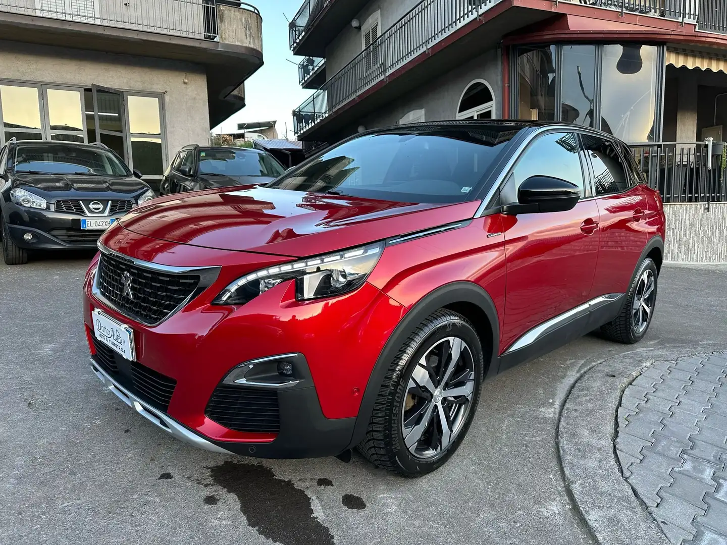 Peugeot 3008 1.5 bluehdi GT Line s Rosso - 1