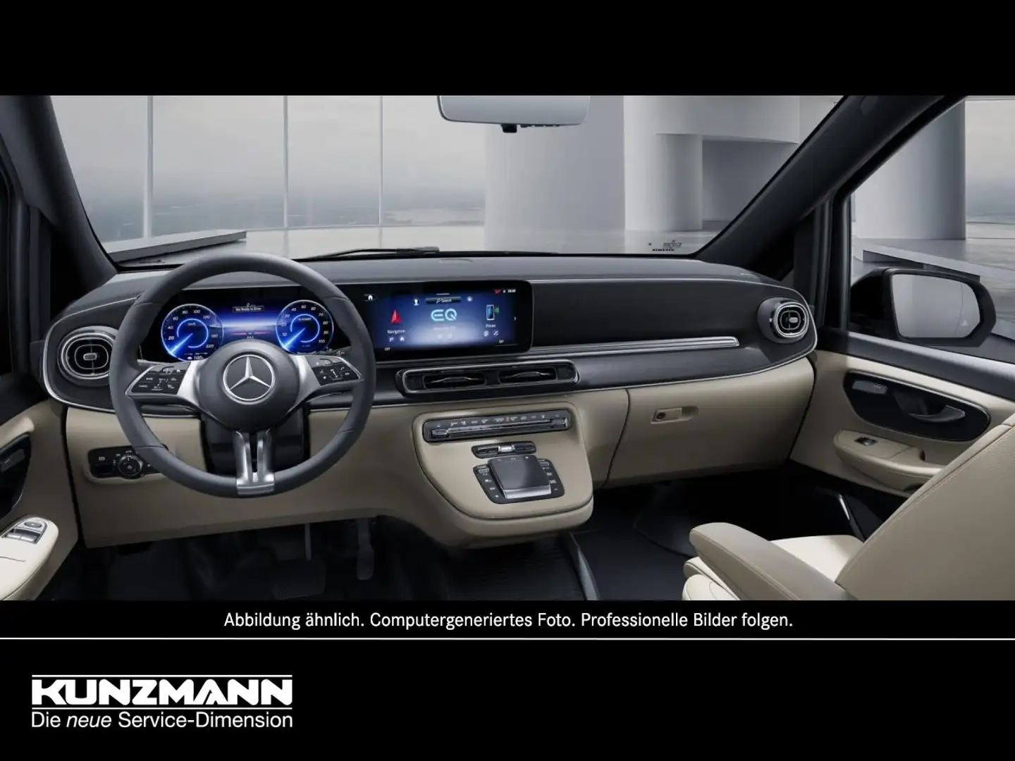 Mercedes-Benz EQV 300 AVANTGARDE Lang Navi Distronic Panorama Weiß - 2