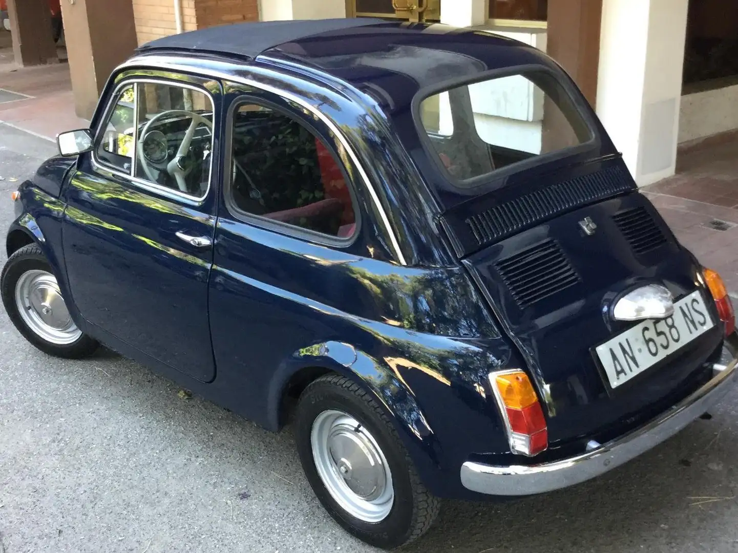 Fiat Cinquecento 500 F blu anno 1972 Azul - 2