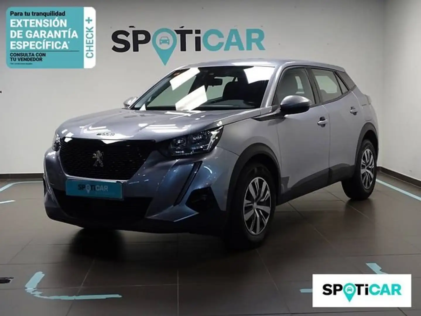 Peugeot 2008 1.2 PureTech S&S Active 100 Gris - 1