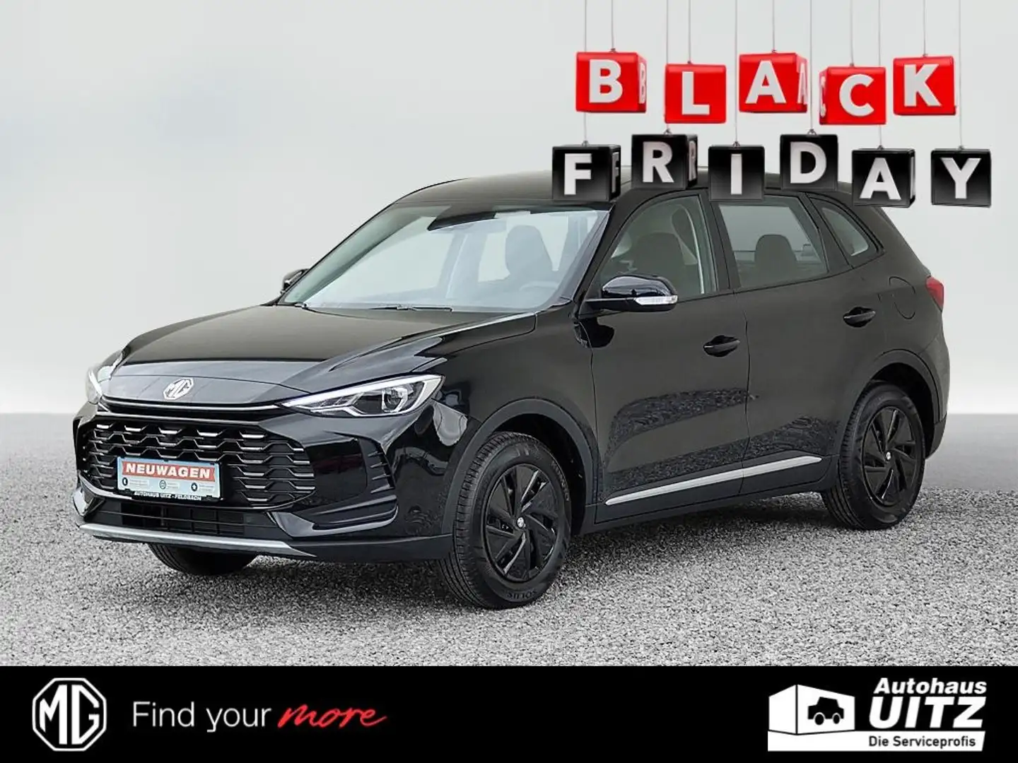 MG ZS + Select +ACC+RFK+Navi Schwarz - 1