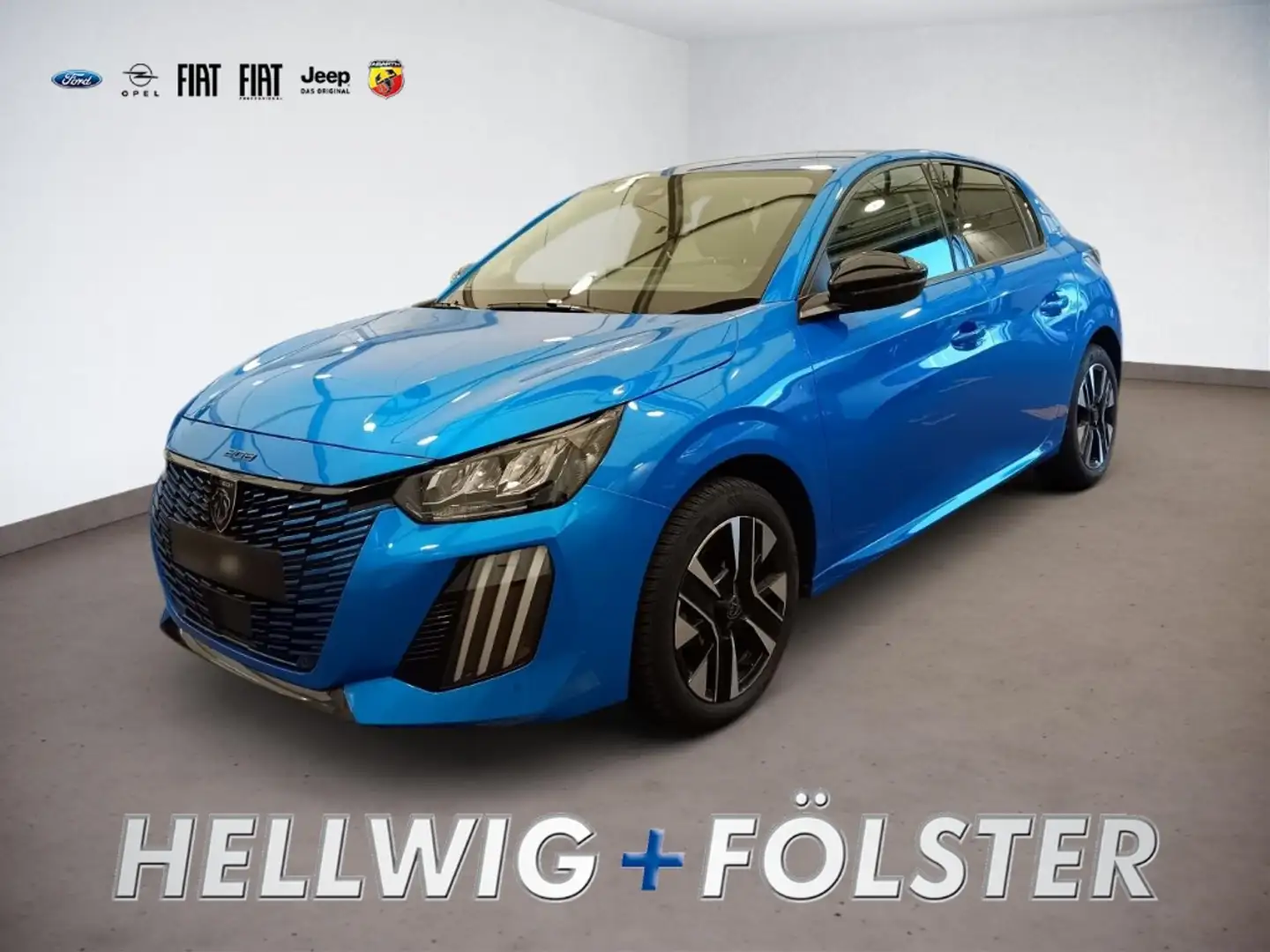 Peugeot 208 Allure 1.2 Aut. PDC v+h 360 Kamera SHZ Mavi - 1
