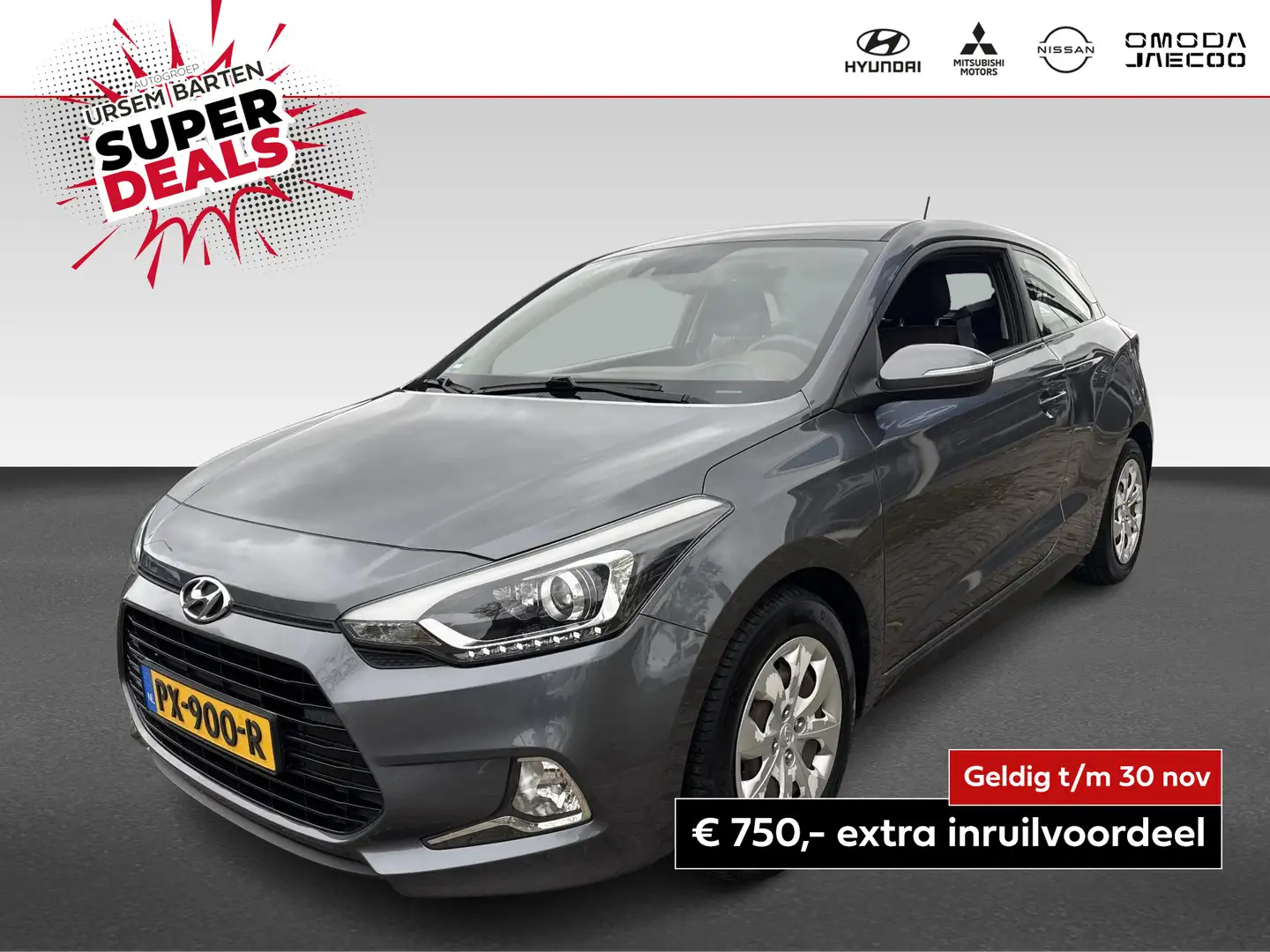 Hyundai i20 Coupé 1.0 T-GDI Comfort 100PK | navigatie | cruise Grijs - 1