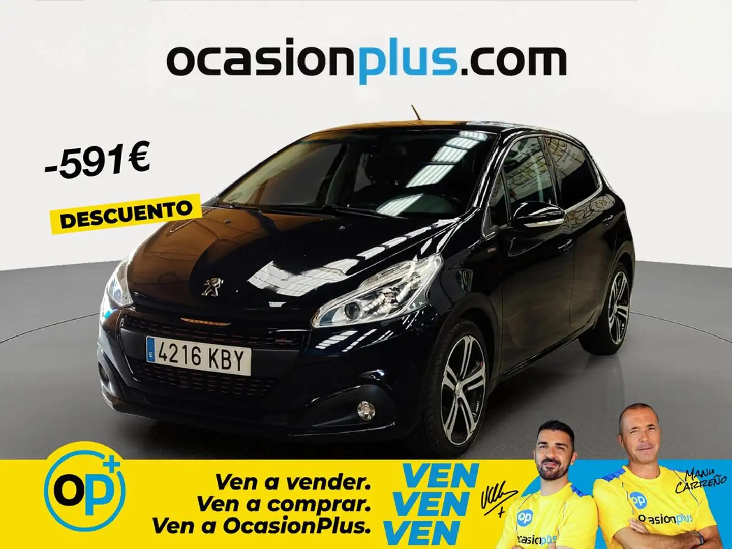 Peugeot 208 1.2 PureTech S&S GT Line 110 Azul - 1