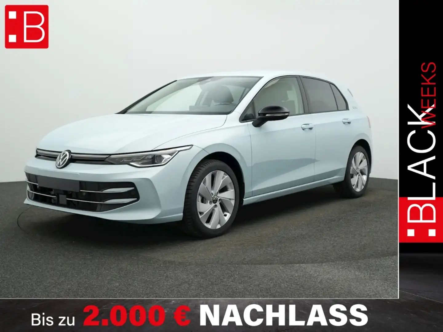 Volkswagen Golf 8 1.5 eTSI DSG Goal AHK LED+ NAV ACC KAM 17 Blu/Azzurro - 1
