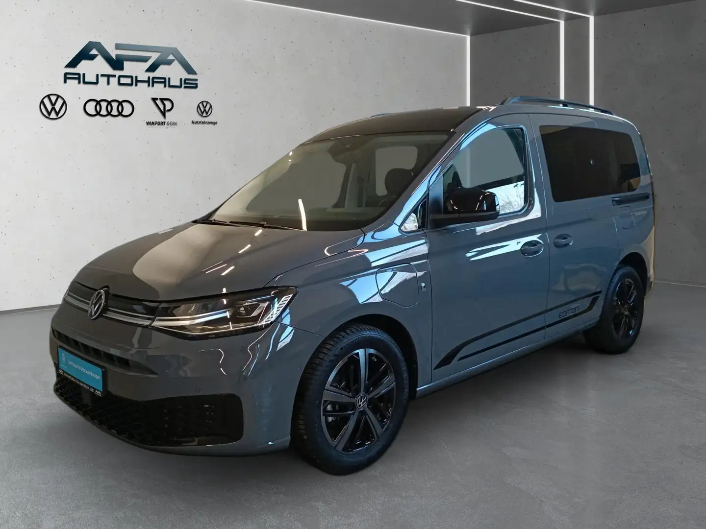 Volkswagen Caddy 1,5 TSI eHybrid DSG LED*Navi*AHK*RFK Grau - 2