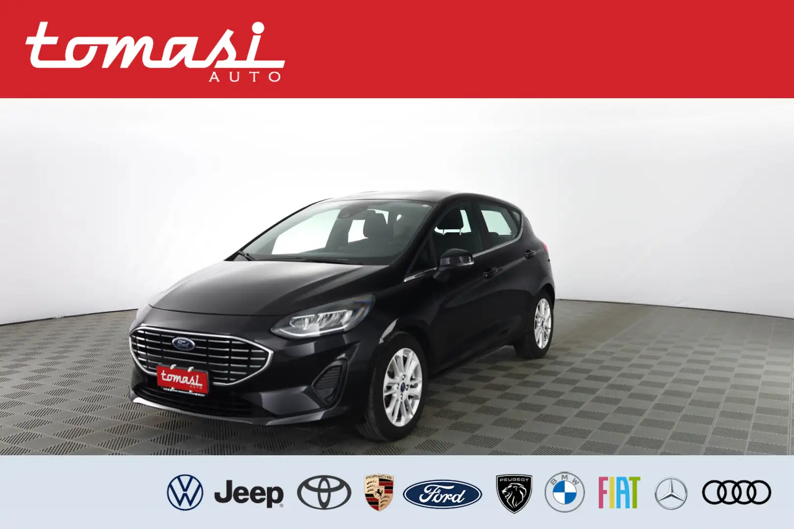 Ford Fiesta 1.1 75 CV 5 porte Titanium Nero - 1