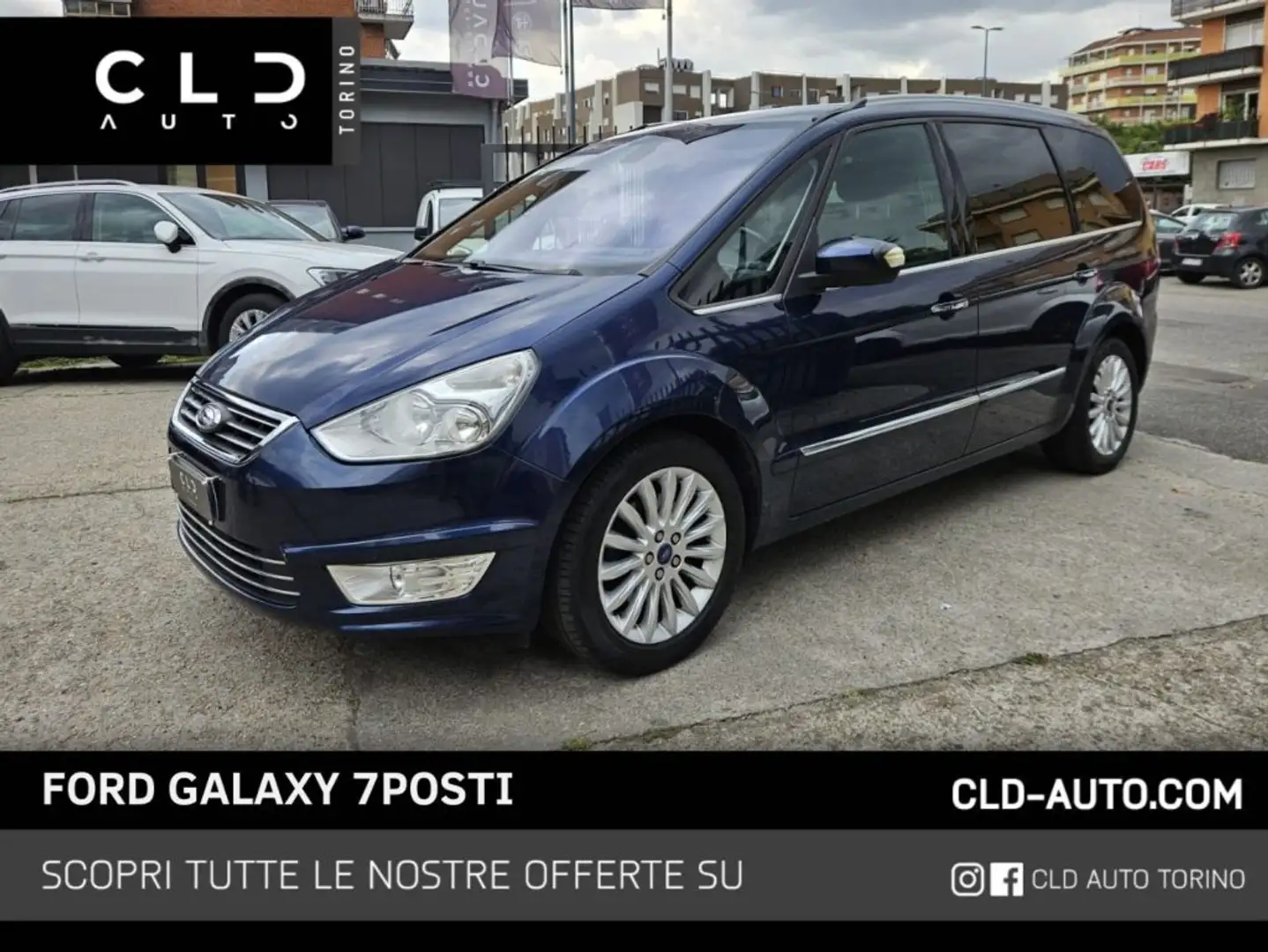 Ford Galaxy 2.0 TDCi 163CV 7POSTI Albastru - 1