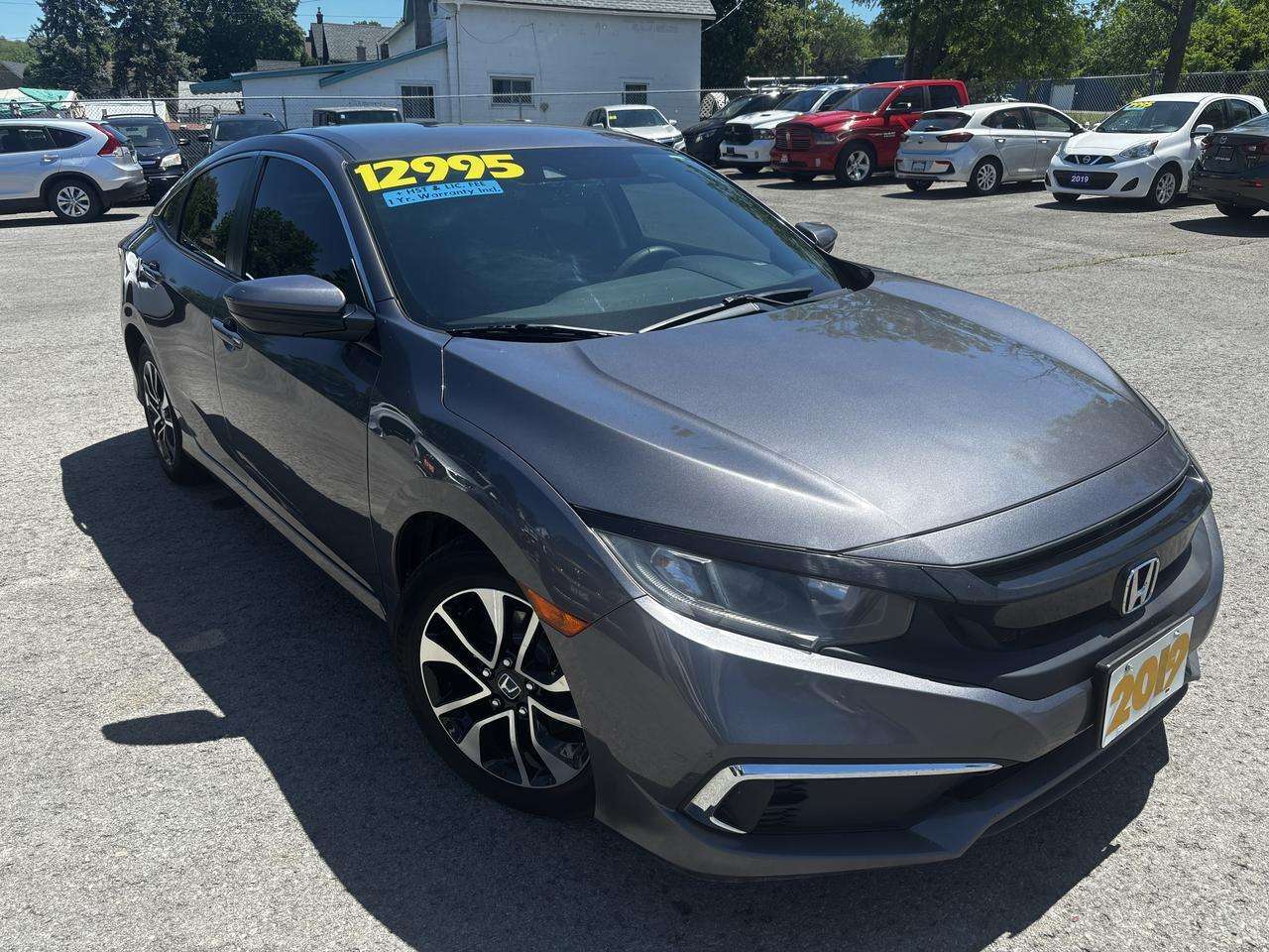 2019 Honda Civic LX, Lane Departure Alert,Alloy Wheels,Remote Start