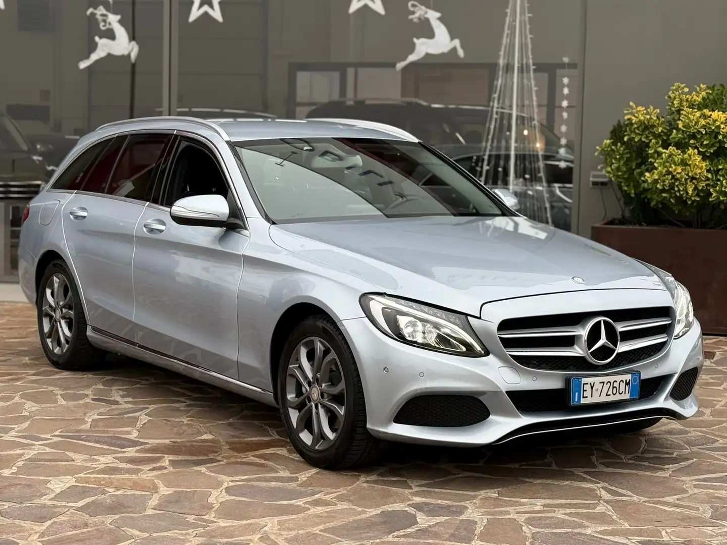 Mercedes-Benz C 220 d bluetec auto Grigio - 1