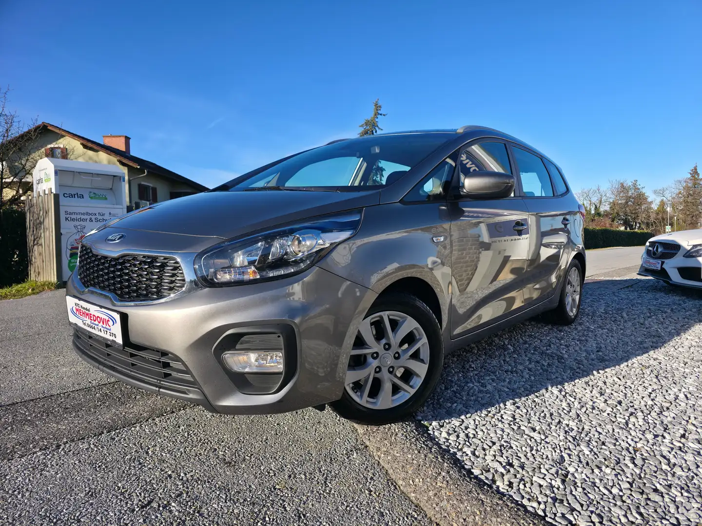 Kia Carens Carens 1,7 CRDi ISG Silber Silber Grau - 1