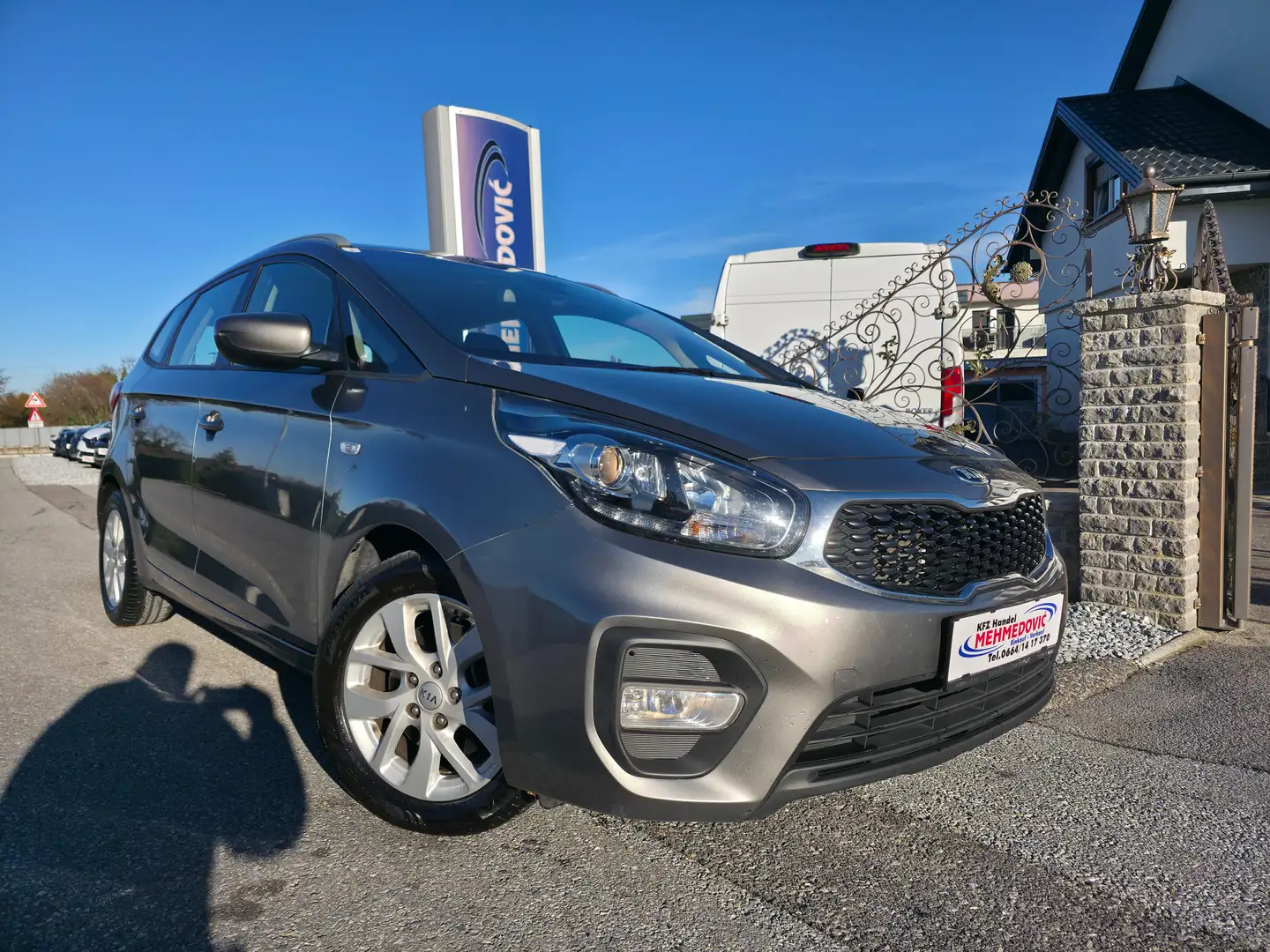 Kia Carens Carens 1,7 CRDi ISG Silber Silber Grau - 2