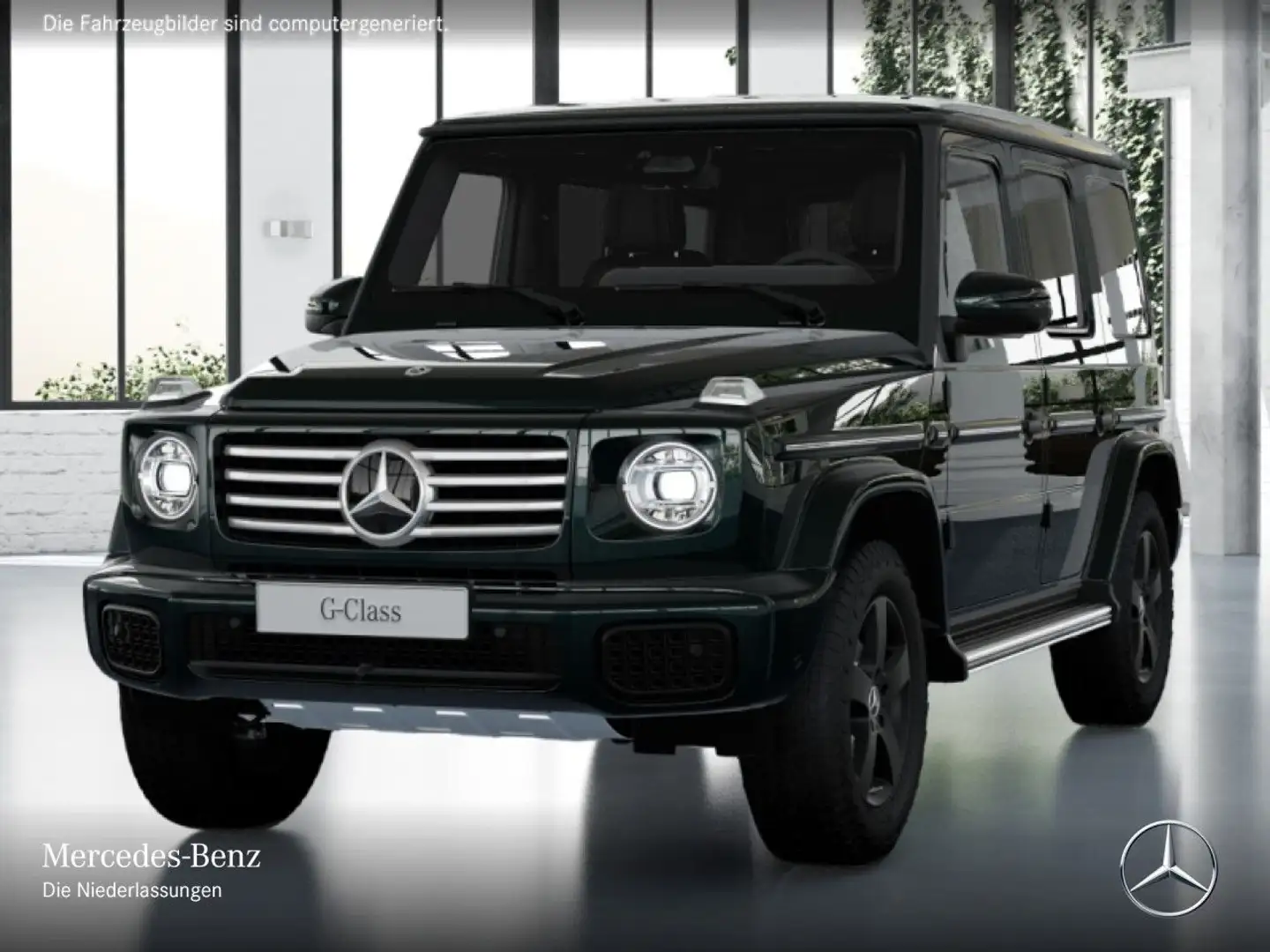 Mercedes-Benz G 450 d Exclusive Burmester 3D 360° Multibeam SHD Grün - 2
