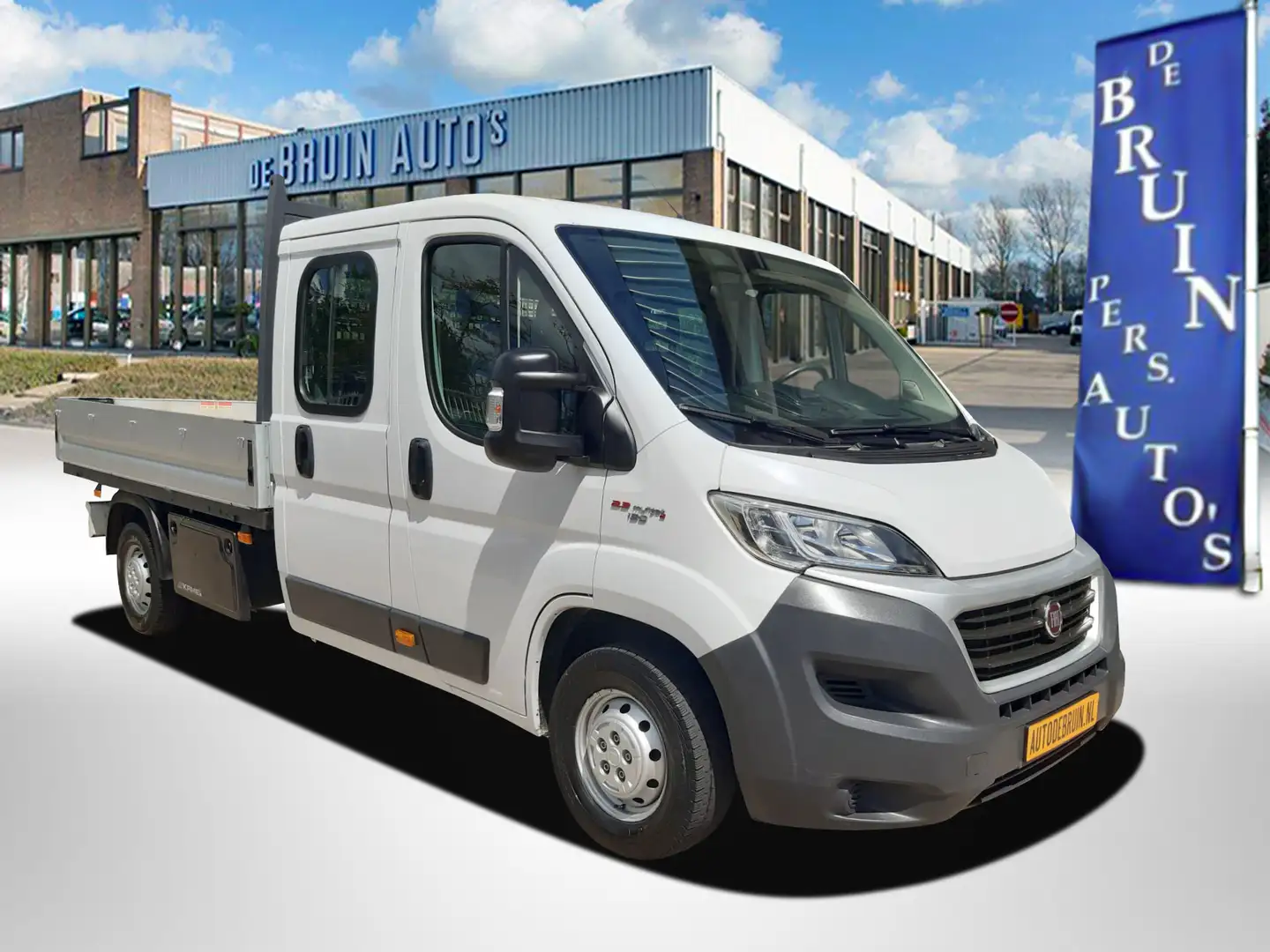 Iveco Daily / Fiat Ducato 131Pk L4 DC 7-pers. Dubbelcabine Air Blanco - 1