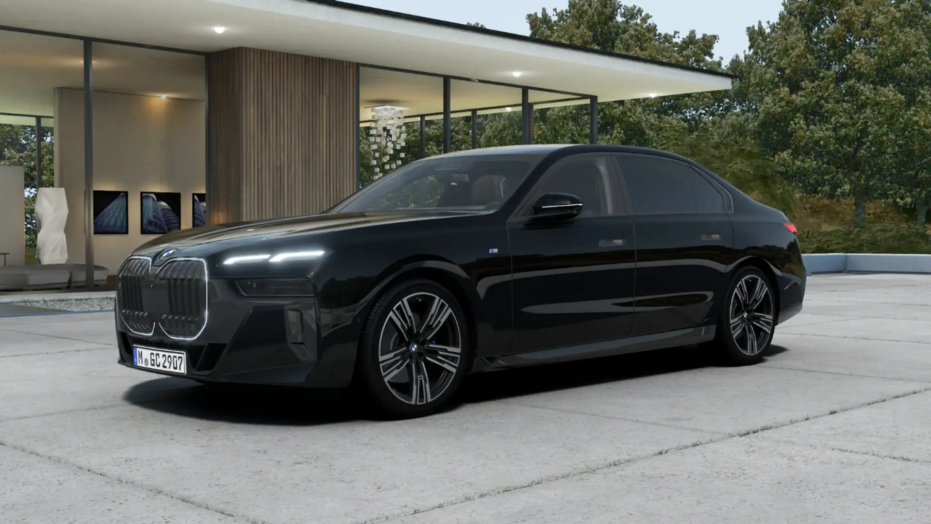 BMW 740 d xDrive Limousine M Sportpaket Noir - 1