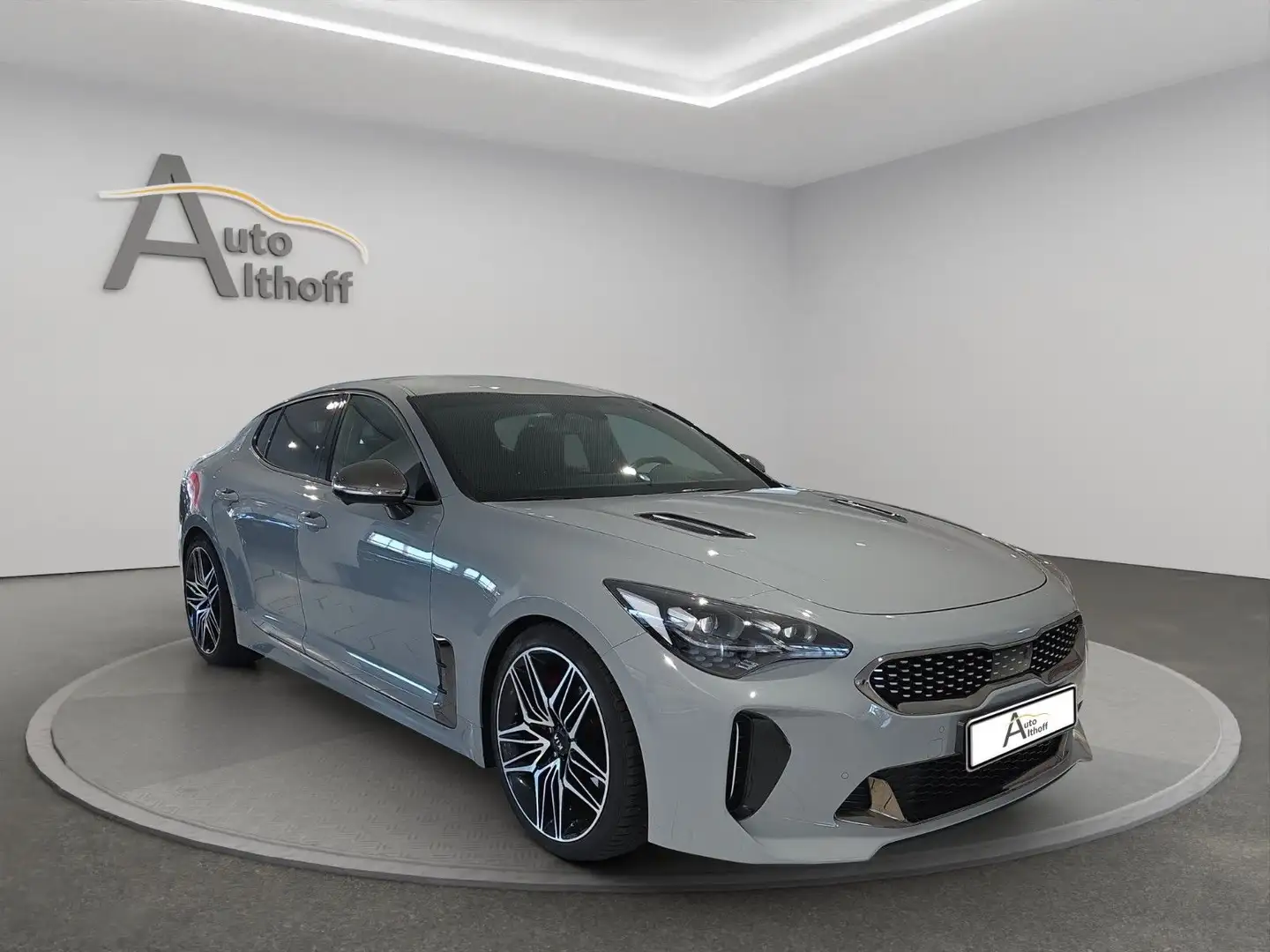 Kia Stinger GT 4WD 2.HD LED KAM NAV HK HEAD KEYL Silber - 1