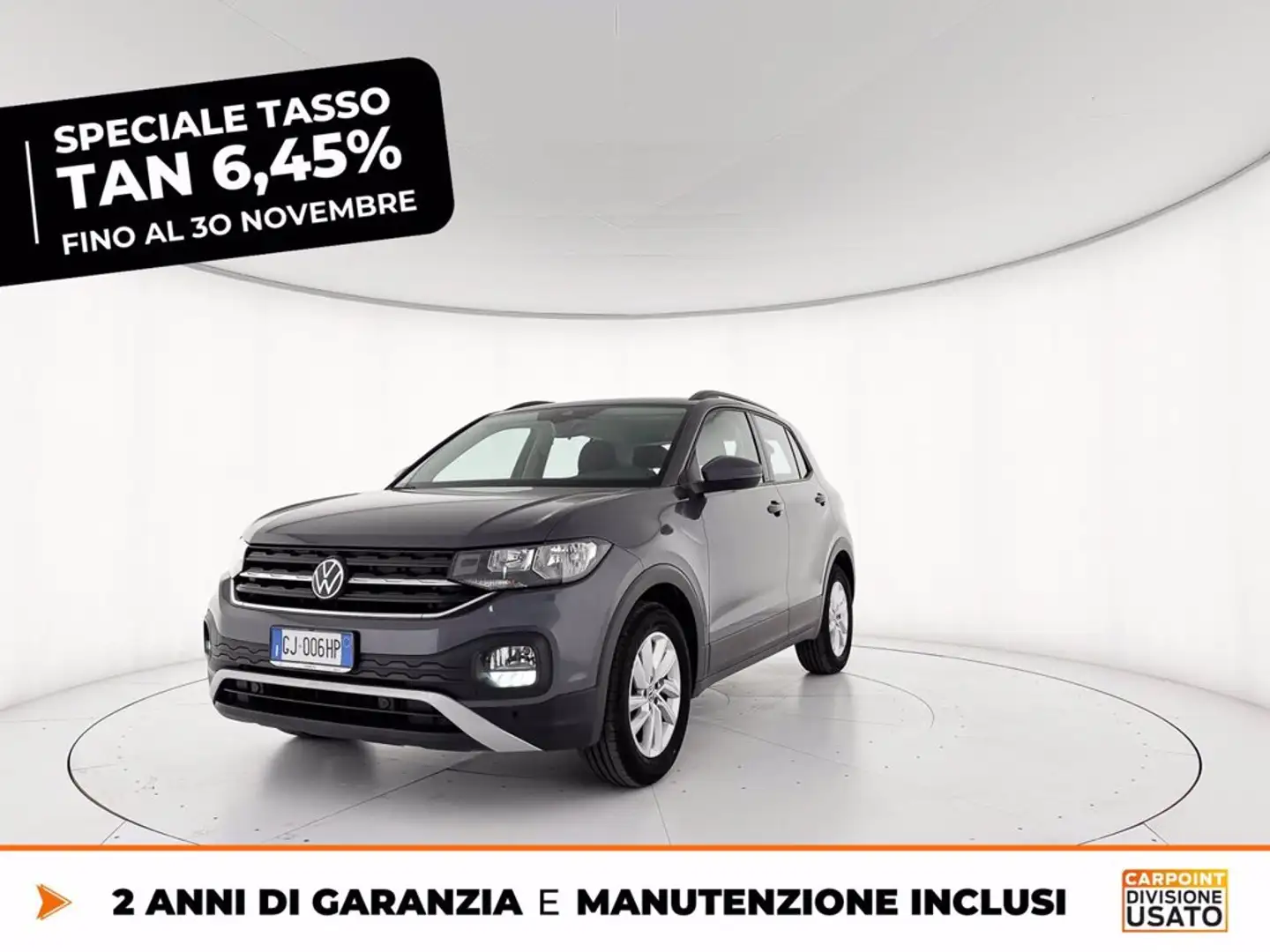 Volkswagen T-Cross 1.0 tsi style 95cv Grijs - 1