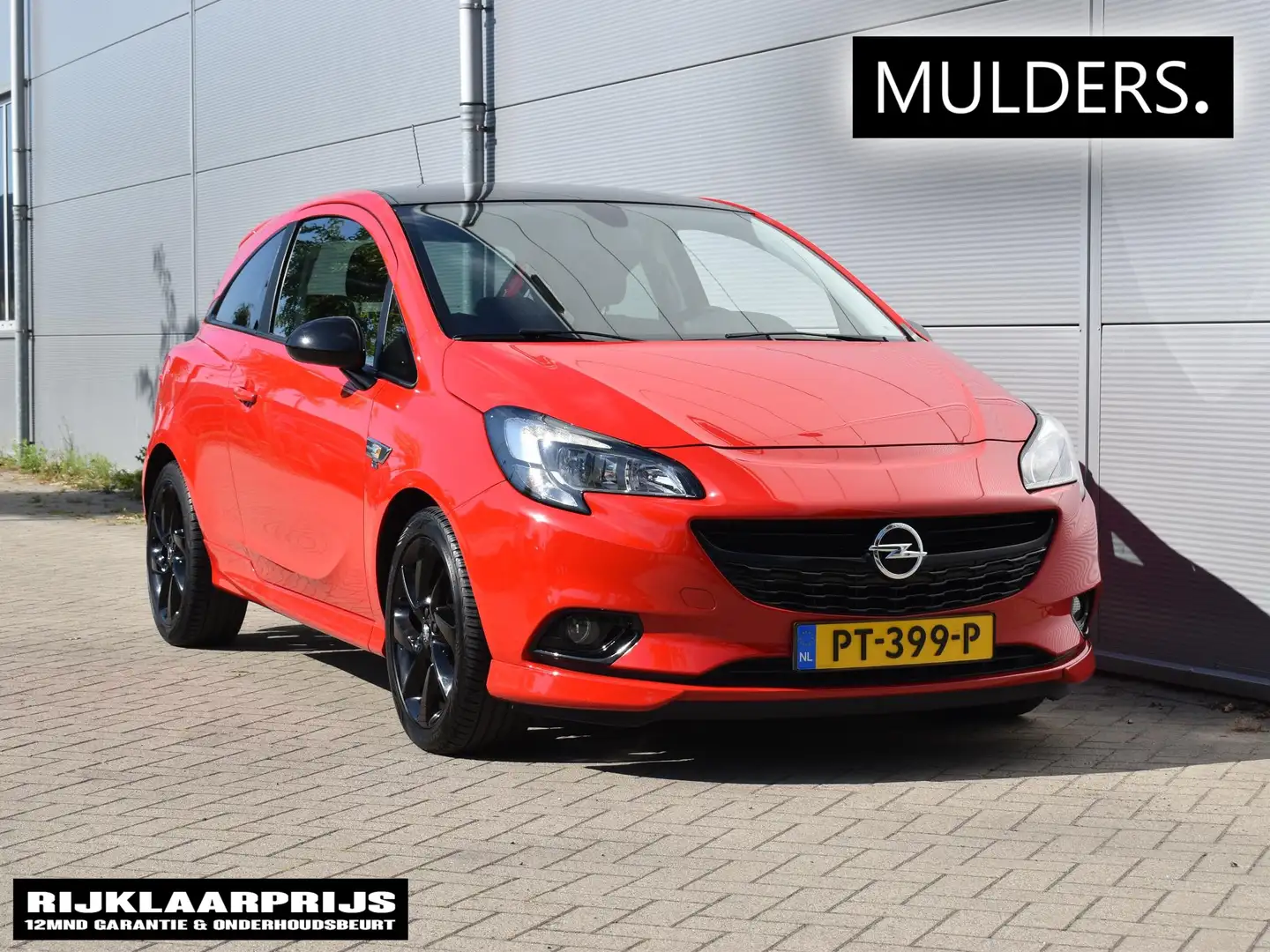 Opel Corsa 1.0 Turbo Online Edition AIRCO / OPC LINE / CARPLA Rosso - 1