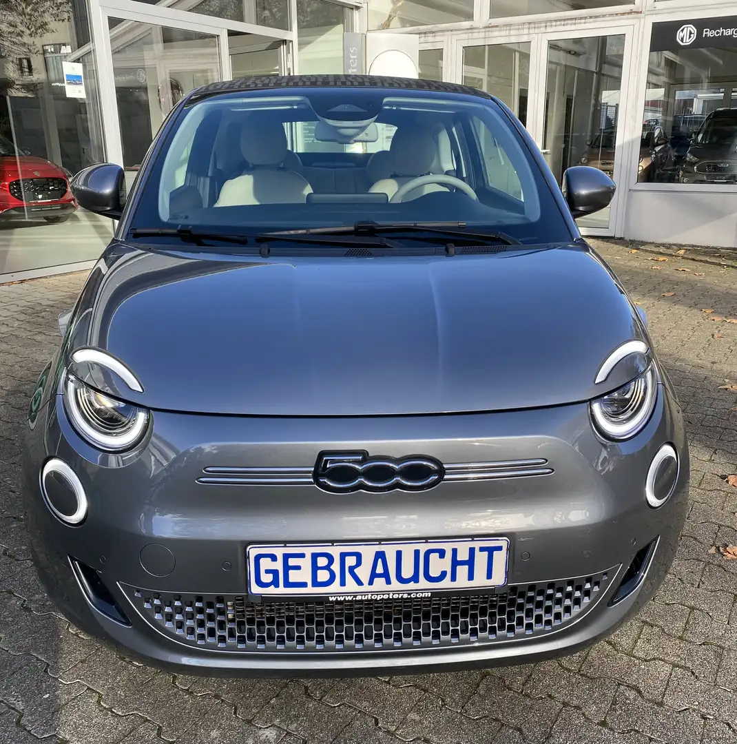 Fiat 500 500e Cabrio La Prima, großer Akku 42 kWh Grau - 2