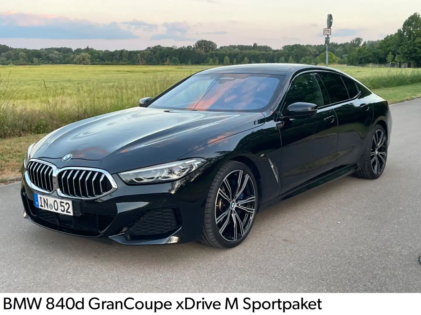 BMW 840 d*xDrive GranCoupe*M-Paket*Carbon*Garantie* Black - 1
