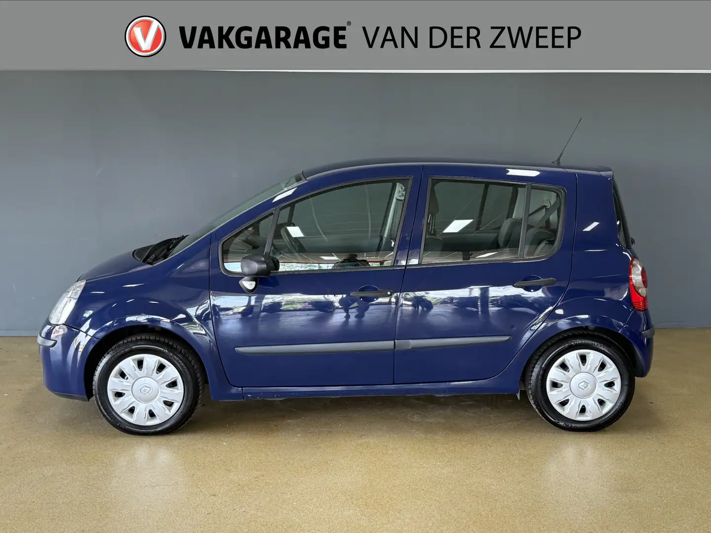 Renault Modus 1.2-16V Authentique | Airco | Nieuwe APK Blauw - 2
