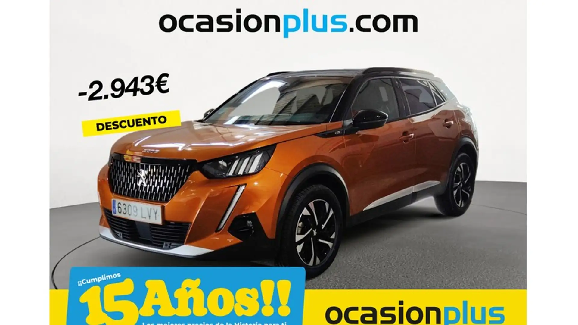 Peugeot 2008 1.2 PureTech S&S GT 130 Naranja - 1