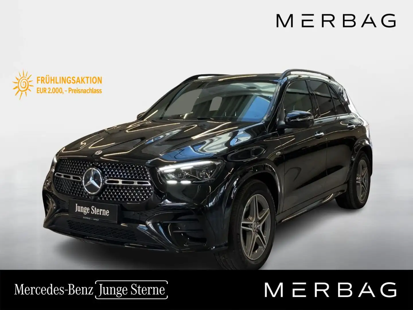 Mercedes-Benz GLE 350 de 4MATIC AMG Line Schwarz - 1