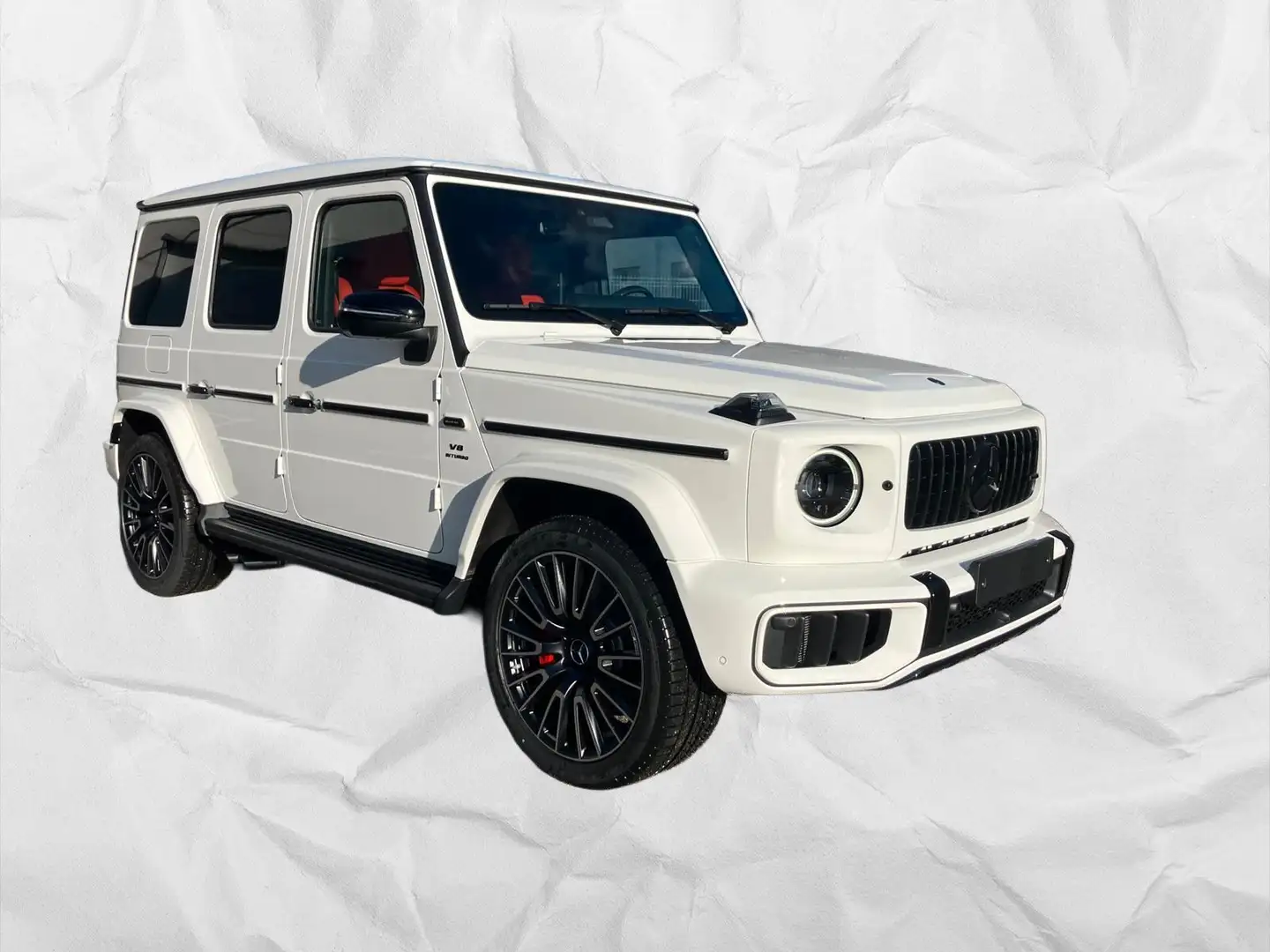 Mercedes-Benz G 63 AMG MY26 Red Superieur A22 Carbon Fond Ente Weiß - 1