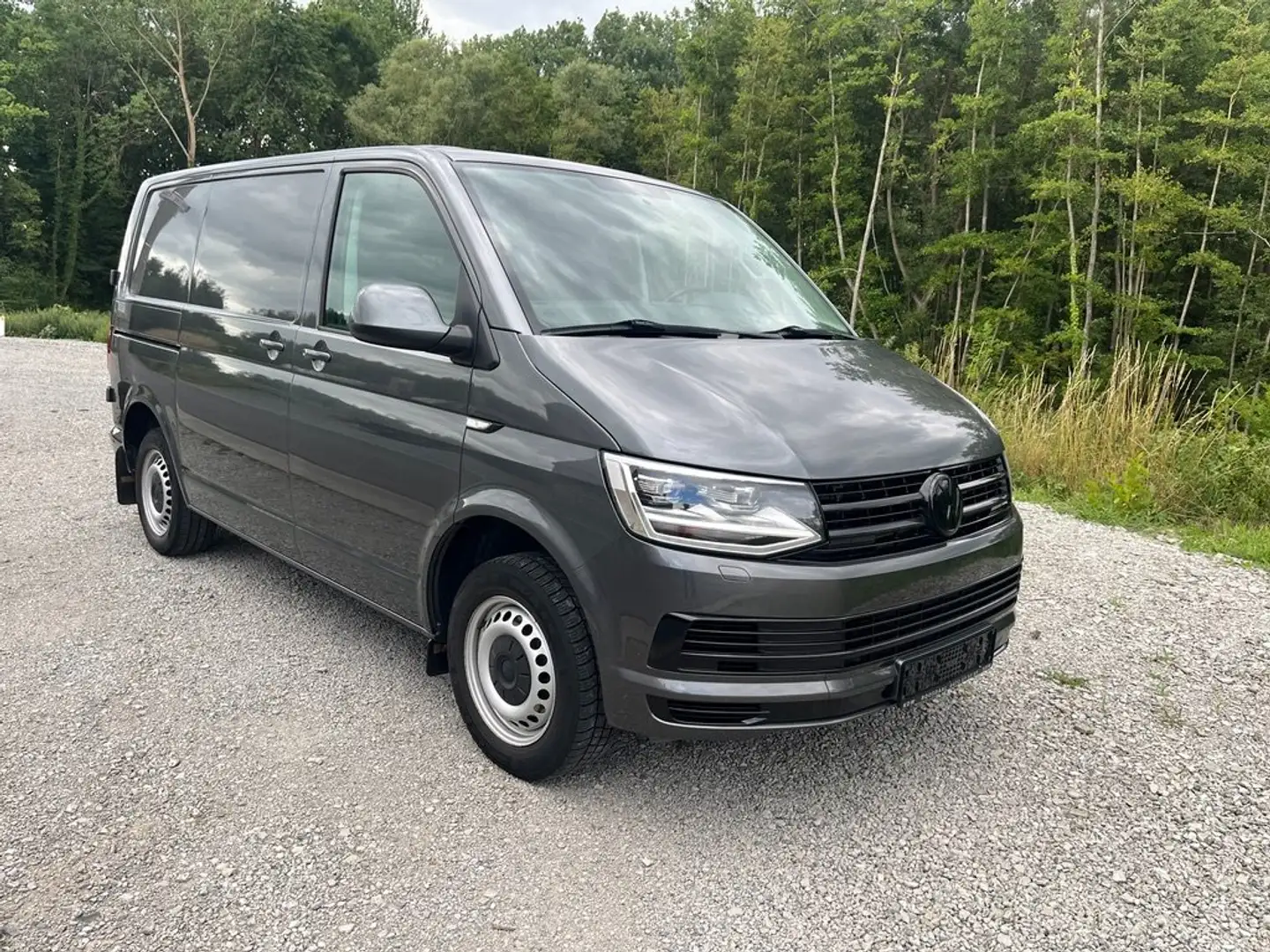 Volkswagen T6 Transporter BENZINE 2.0TSI 150PK 2019 3 ZITPL in TOPSTAAT ! Gris - 2