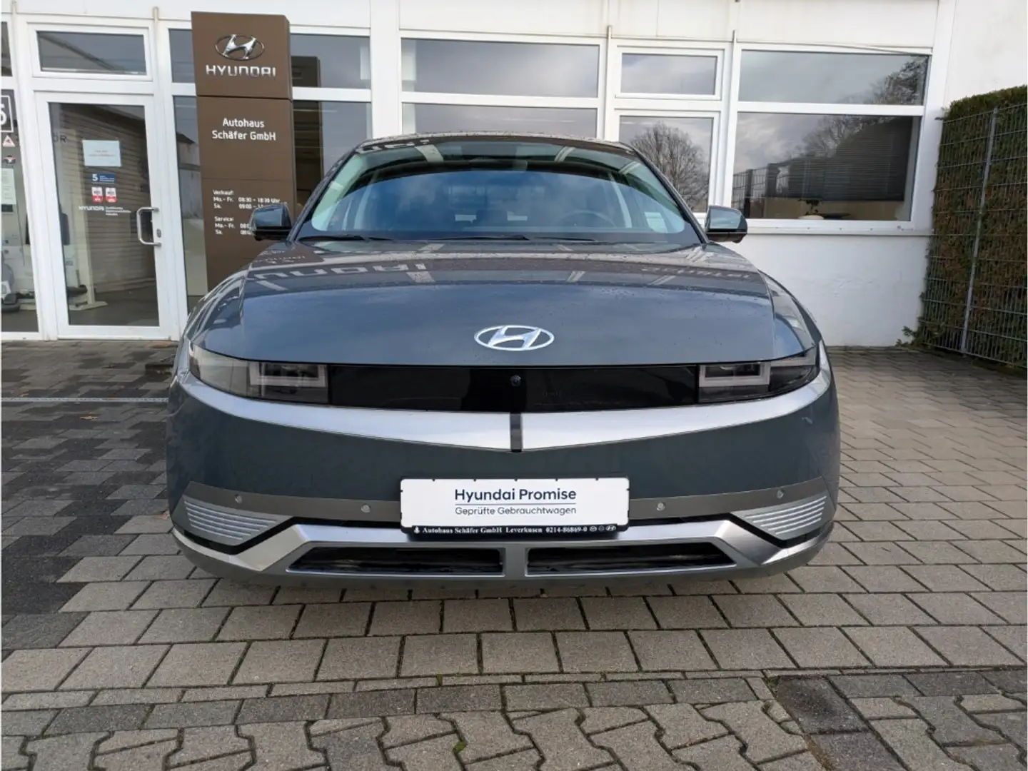 Hyundai IONIQ 5 TECHNIQ-Paket Panorama Navi Leder Digitales Cockpi Grün - 2